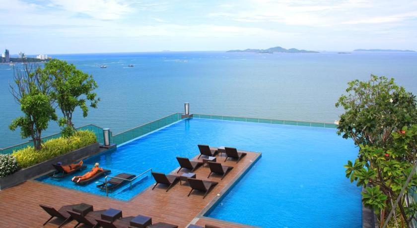 Stunning Sea View Condo On The Beach - Monthly Stay Pattaya Εξωτερικό φωτογραφία