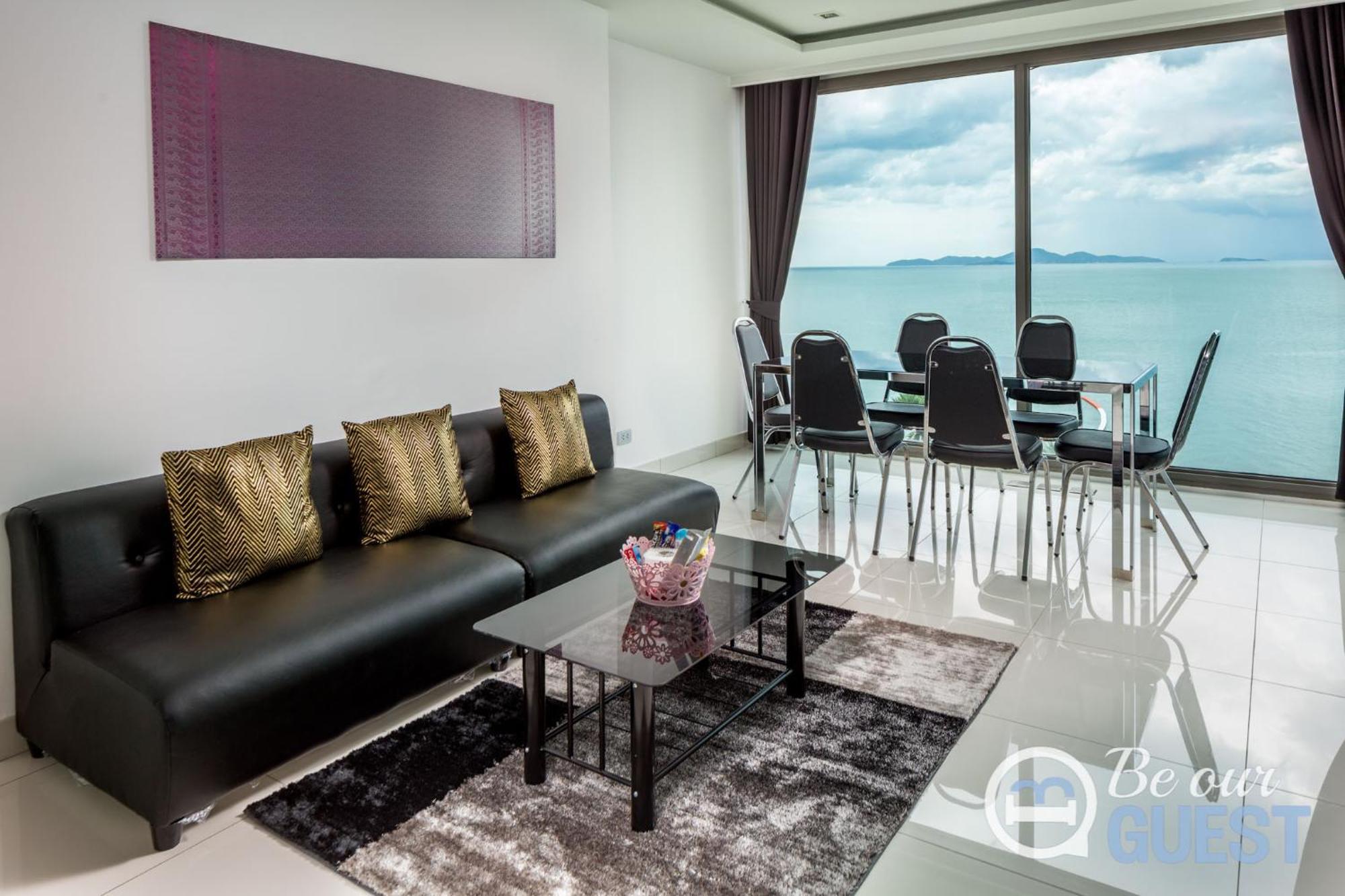 Stunning Sea View Condo On The Beach - Monthly Stay Pattaya Εξωτερικό φωτογραφία