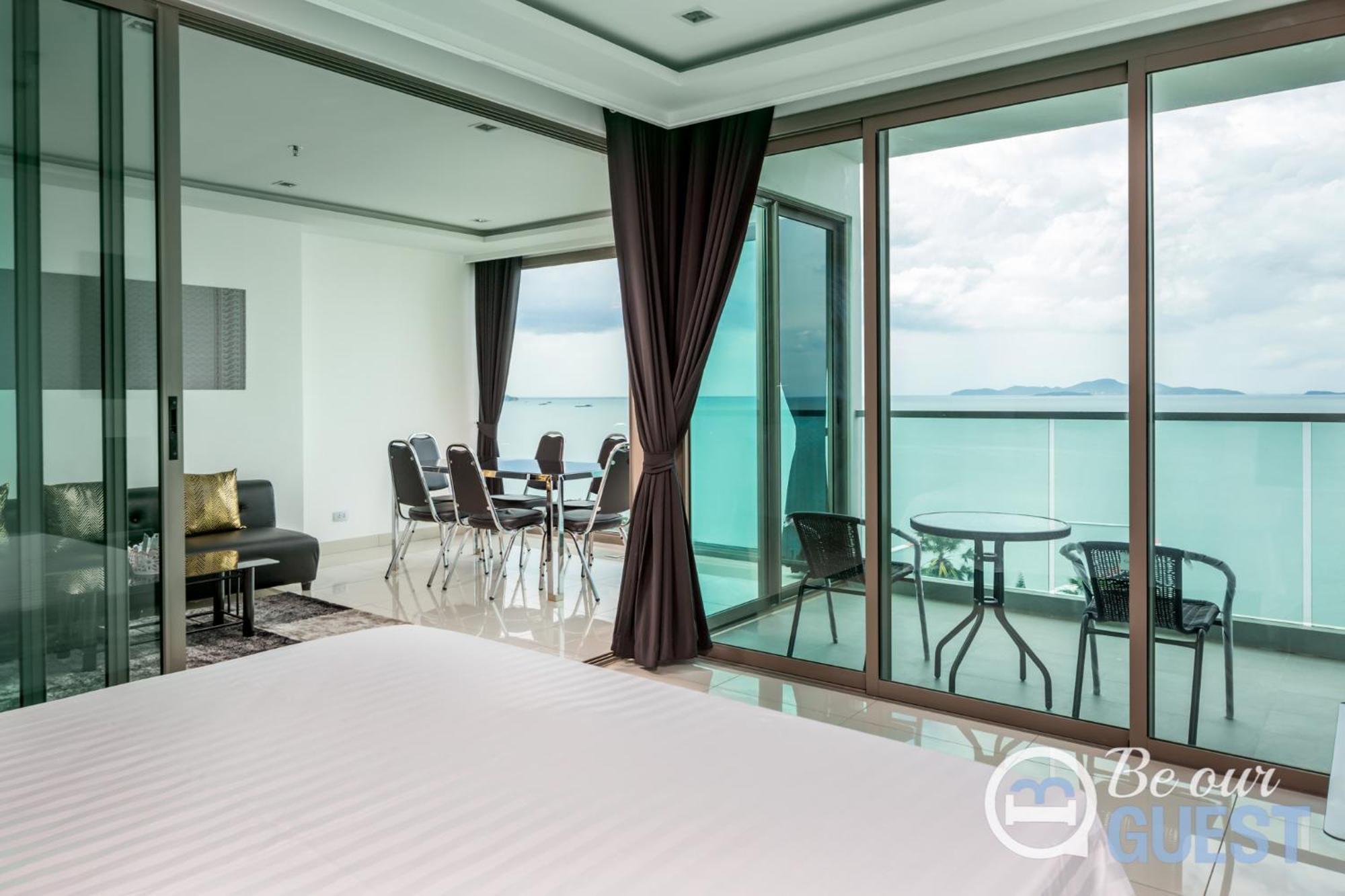 Stunning Sea View Condo On The Beach - Monthly Stay Pattaya Εξωτερικό φωτογραφία