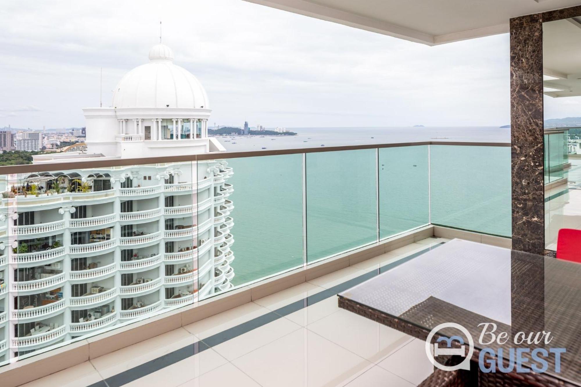 Stunning Sea View Condo On The Beach - Monthly Stay Pattaya Εξωτερικό φωτογραφία