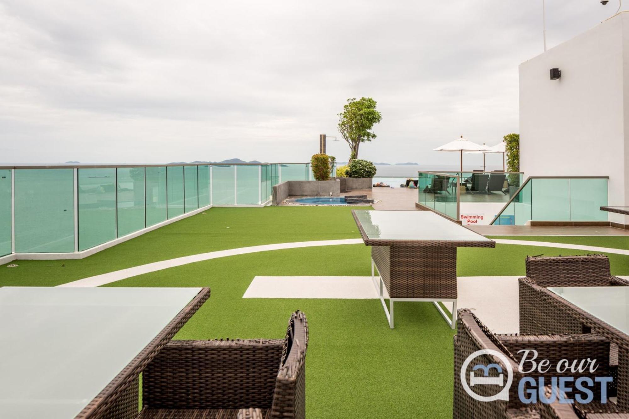 Stunning Sea View Condo On The Beach - Monthly Stay Pattaya Εξωτερικό φωτογραφία