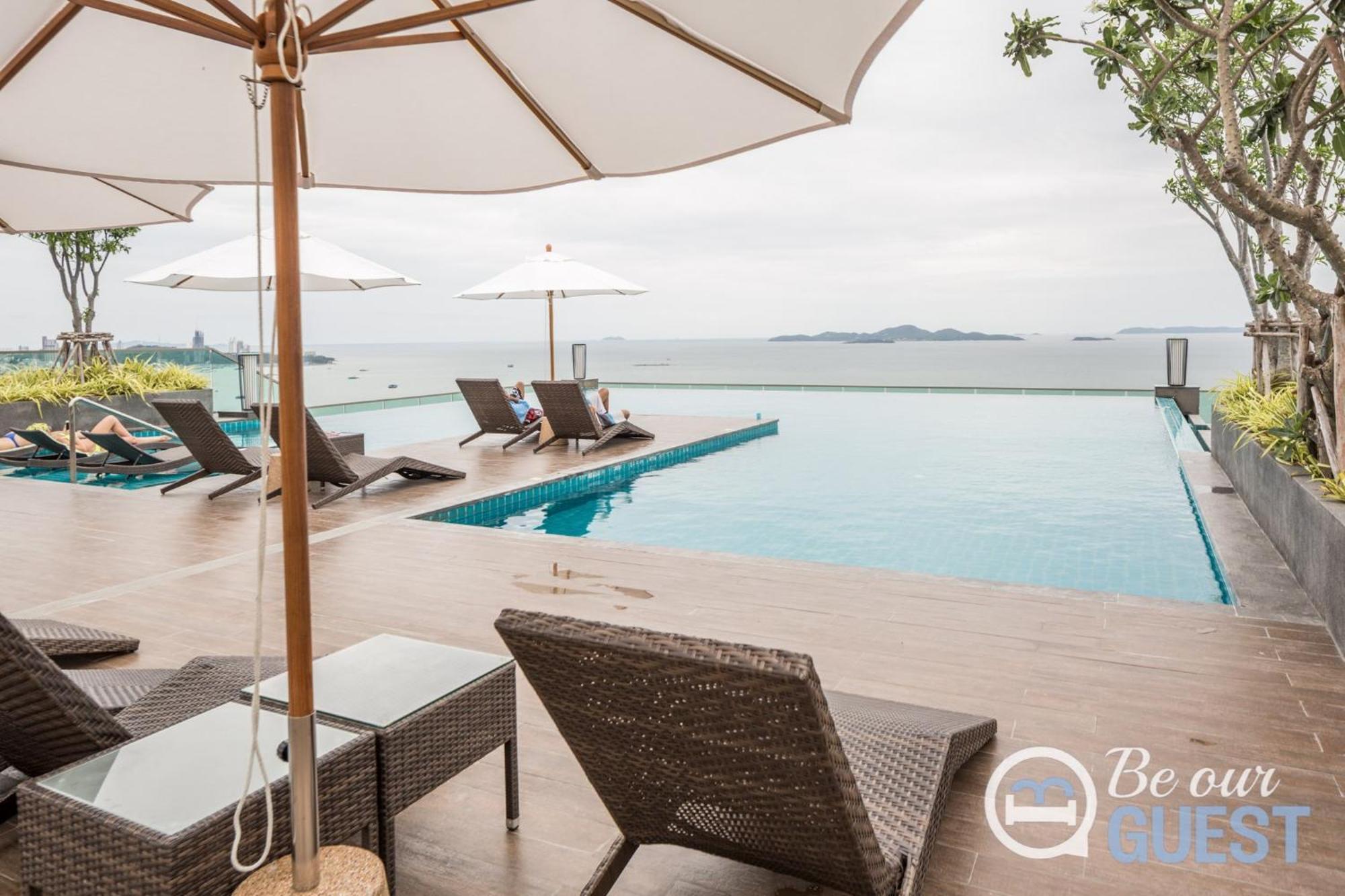 Stunning Sea View Condo On The Beach - Monthly Stay Pattaya Εξωτερικό φωτογραφία